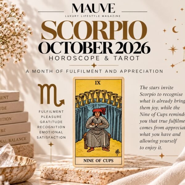 ♏ Scorpio October 2026 Horoscope & Tarot:&hellip;