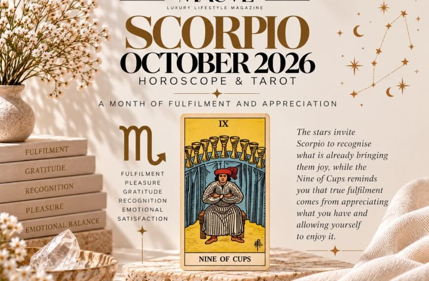 ♏ Scorpio October 2026 Horoscope & Tarot:&hellip;